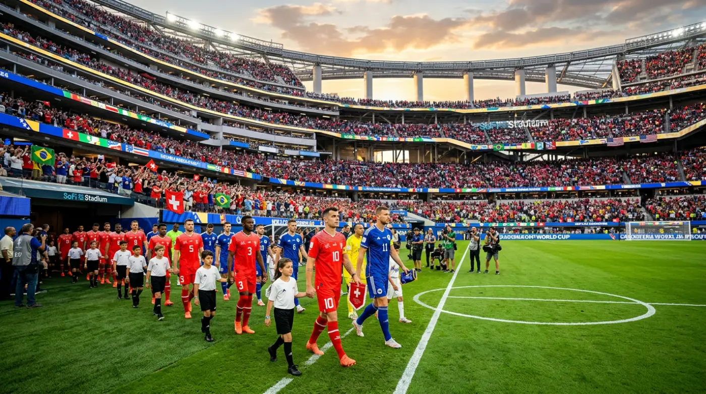World Cup Carnival 2026 | Group B: M026 Switzerland vs Bosnia and Herzegovina