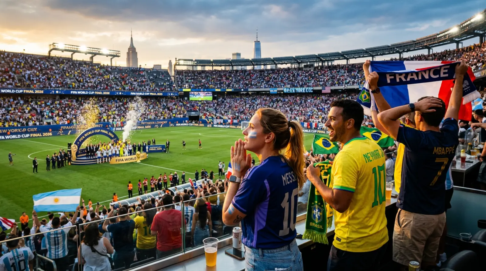 2026 World Cup: The Platinum Matchday | Final, Pitchside Lounge