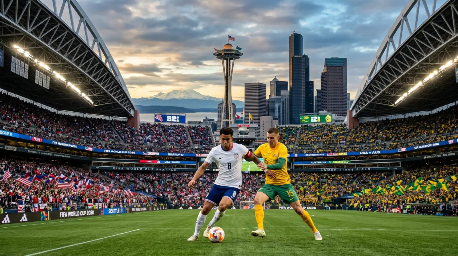 2026 World Cup Fever: Group D M032 USA vs. Australia | Norwegian Journey – Alaska