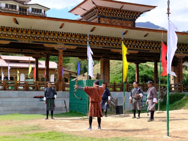 Private Bhutanese Archery Lesson with a Royal Archer