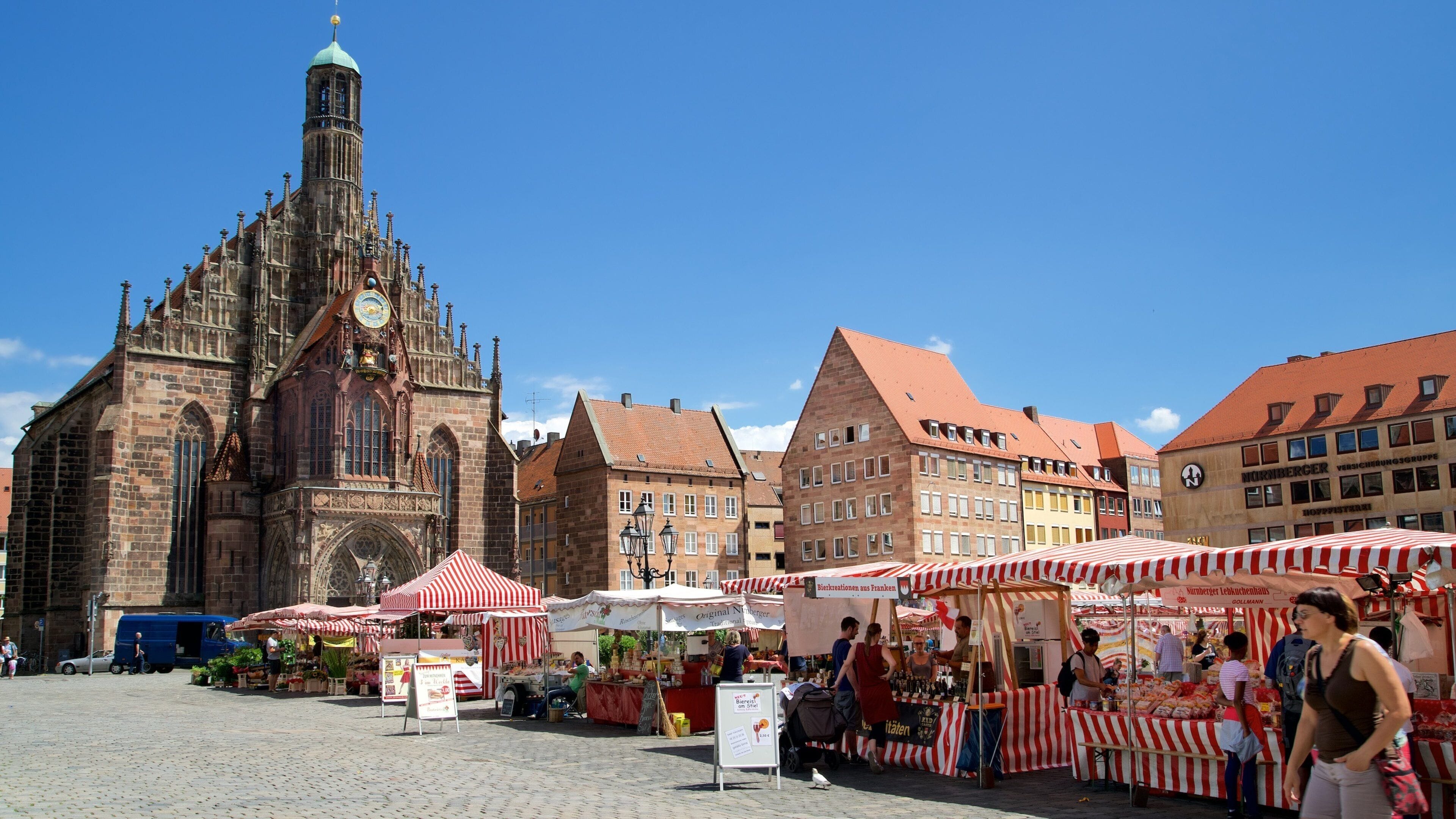 Nuremberg Old Town Market Square