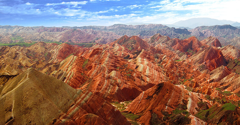 Zhangye National Geopark (Rainbow Danxia)