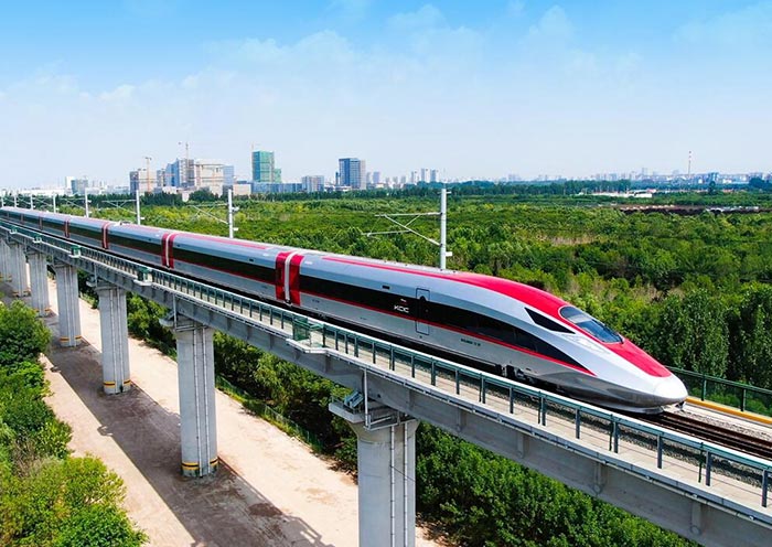 High-Speed Train to Xi'an